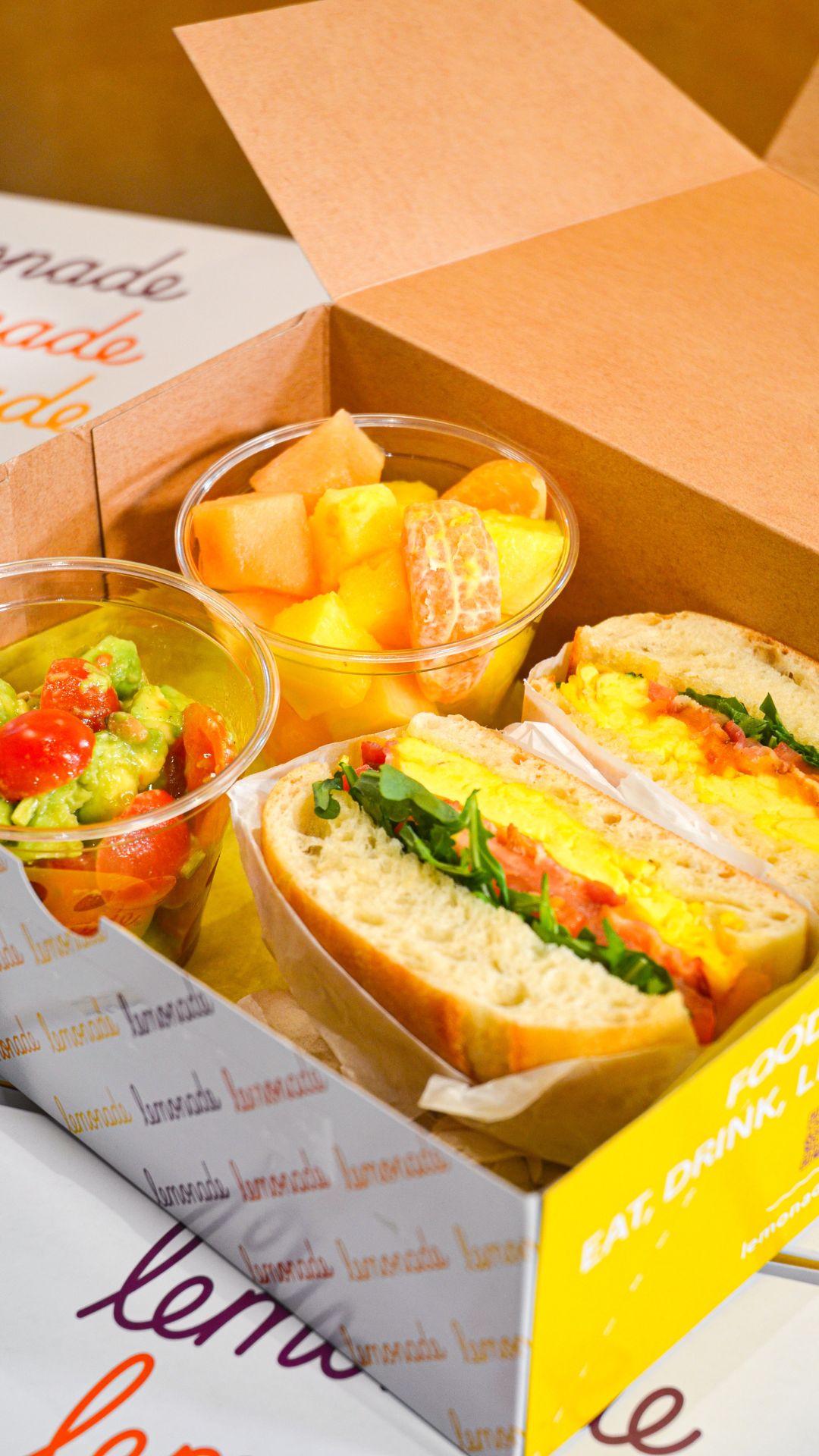 Breakfast Sandwich Box (Full Sandwich)
